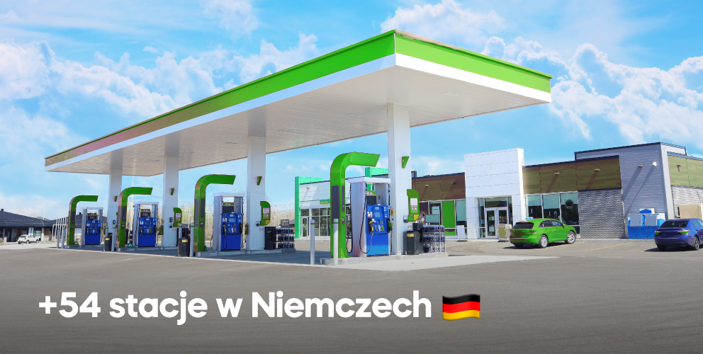 nowe stacje paliw w Niemczech w sieci akceptacji E100